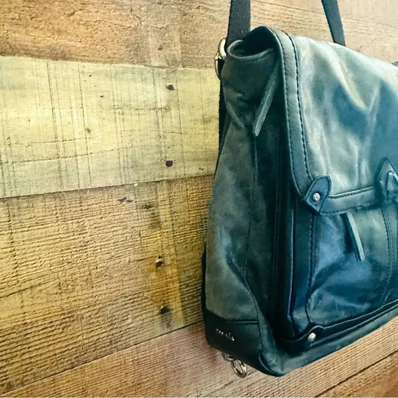 The Sak Ventura II Distressed Leather Convertible Backpack/Crossbody - Picture 8 of 16